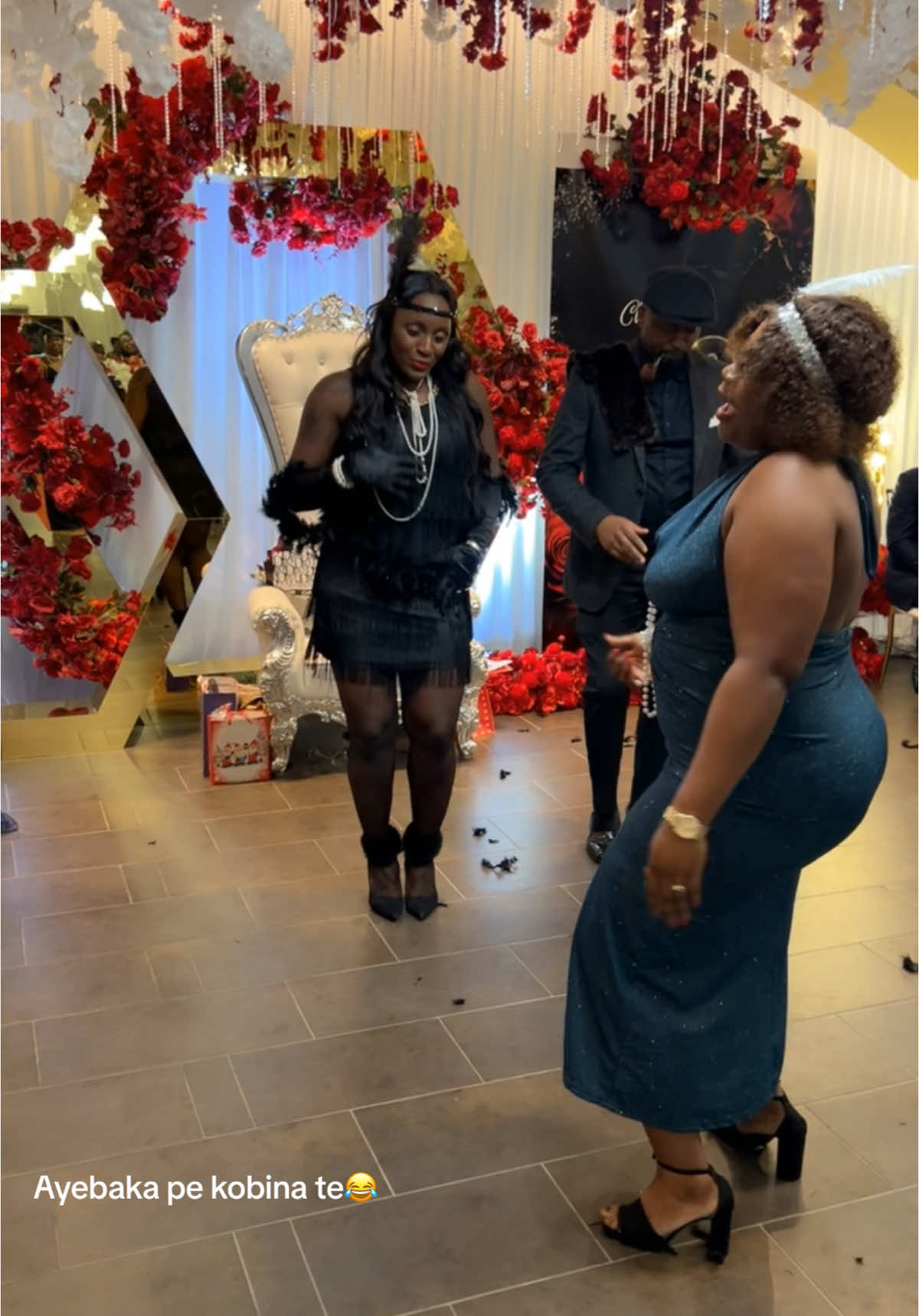 #birthdayparty #partylikegatsby #gatsby #groove #1920sfashion #africaqueen👑 #blackqueen🖤👑 #madame #joker #congolaise🇨🇩 #thegreatgatsby #vipinternational #outfitoftheday #tiktoker #congolaise🇨🇩 #bilima @fallyipupa 
