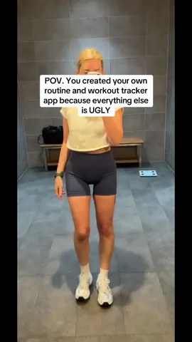 Aesthetically pleasing only please.     Customizable woukout tracker app. Create your own workouts 🍑              5 different colour themes 🩷💚🤎🩶🩵                                  #wholenessapp #workouttracker #workoutplan #routineapp #productivityapp #habittracker 