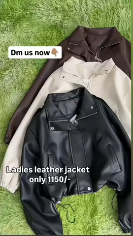 new arrivals premium quality leather jacket  #restock now #unfrezzmyaccount #goviral #pooja_collection 