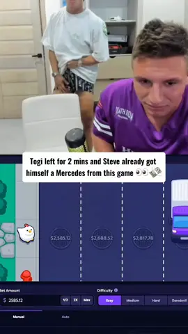 Steve won't let Togi has some peace 😭 #stevewilldoit #togi #viralvideos #fyppp #streamer #kick 