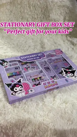 Perfect pang gift para sa inaanak check out mo na to mi 👈😍 #christmasgift #kuromi #stationarybox #fyp #tiktokviral 