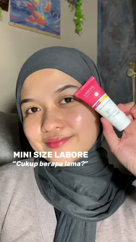 Membalas @ikanp1404 Kalau sudah cocok aku saranin yg fullsize aja lebih hemat. Tapi kalau masih coba2 bisa yg minisize dulu. . #labore #physicalsunscreen #laboreskinexpert #cuantanpabatas #gebyarbelanjadesember #sunscreenlabore #sunscreen 