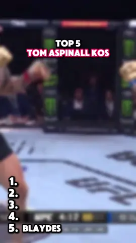 Top 5 Tom Aspinall knockouts | #fyp #foryou #mma #UFC #boxing 