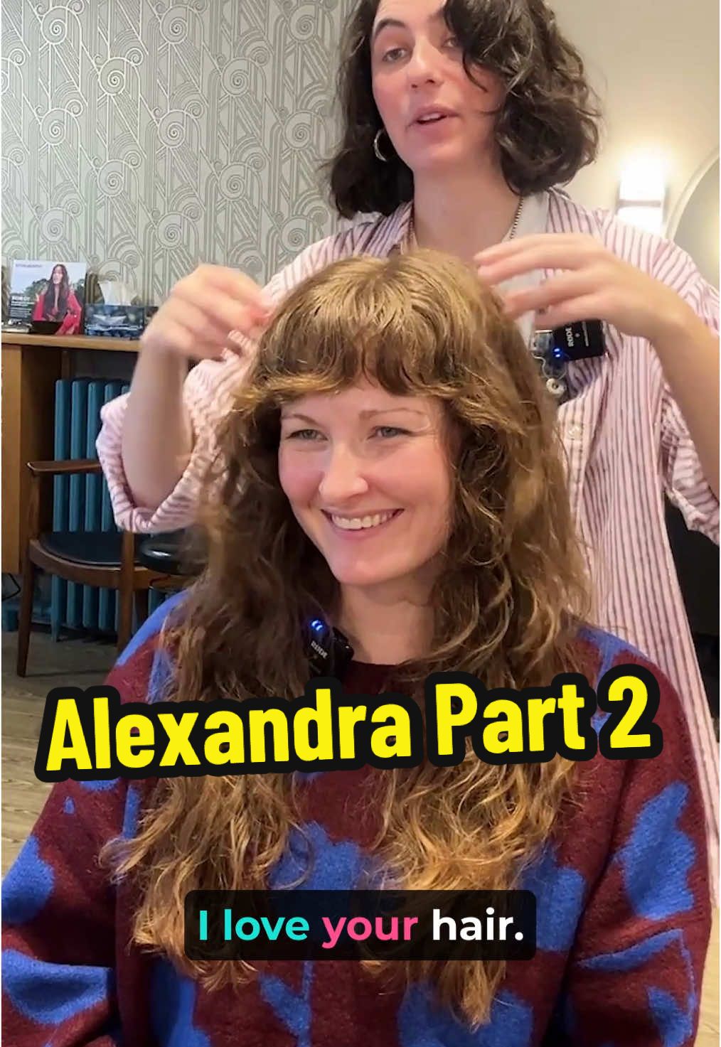 A thorough consultation = the right haircut - Alexandra’s haircut ✨ #torontohairstylist #torontohairdresser #torontohair #torontoshag #torontohaircut #shaghaircuts #shaghaircut #hairbrained #hairbrained_official #shaggyhair #curtainbangs #lowmaintenancehair⁠ #haircutting #shaghair #hairtransformation #hairconsultation #lizaslocks