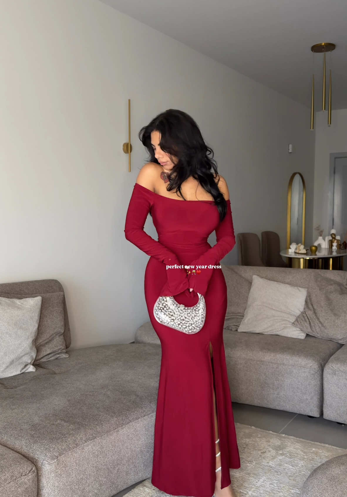Perfect new year dress ✨♥️ #fyp #اكسبلور 