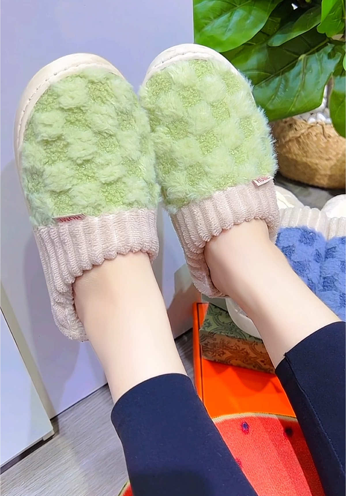 Dép lông đi trong nhà siêu êm 