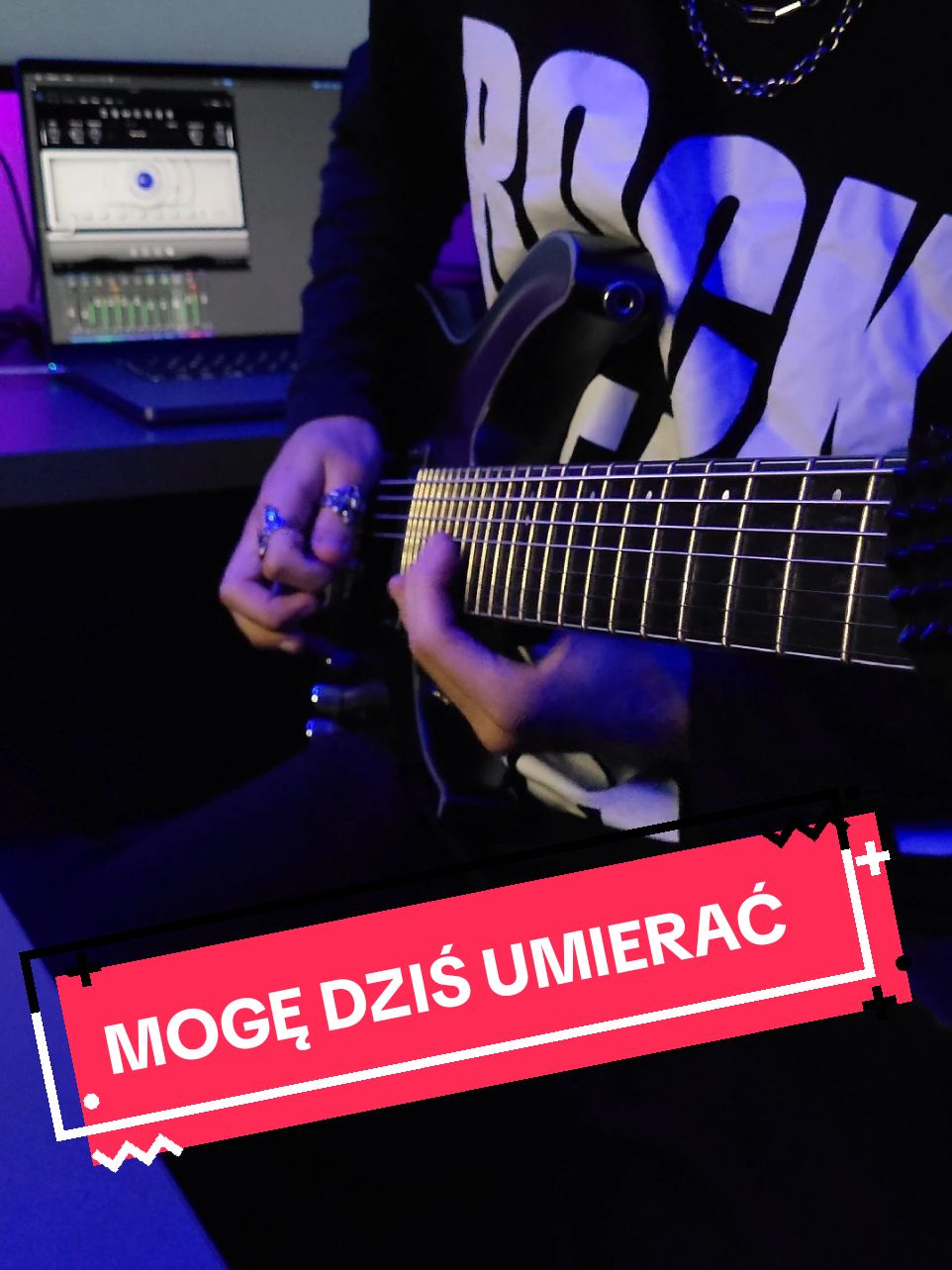 mogę dziś umierać 🗣 [GUITAR REMIX] @ŁAJCIOR  #dlaciebie #poland #gitara #foryou #gitaraelektryczna #dc #guitartok 
