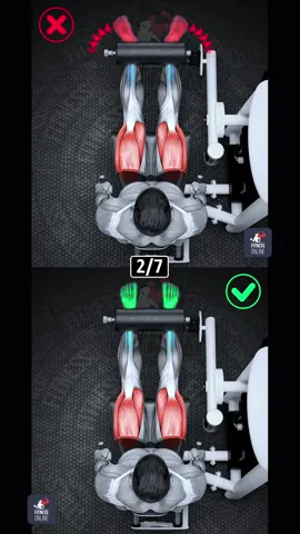 Seated leg extensions Seated leg extensions in a simulator are an isolation exercise for the quadriceps and the anterior surface of the thigh. The stabilizing muscles are also used, moderate stabilization is carried out by the abdominal muscle group, the muscle that straightens the spine and by the bottom and middle parts of the trapezius muscles. Instruction • Adjust the simulator according to the length of your legs. Sit in the simulator and press your back firmly in to the backrest of the simulator. Grasp the handles, or the edges of the seat, to provide the body with a stable position. Bend the knees and place the ankles under the special rollers. • Straighten the legs at the knee joints until they are in a horizontal position. Then, slowly return to the starting position by bending the legs. Warning • Work slowly, without using inertial force.  • Press your back firmly against the seat of the simulator. Do not rise up or move off the seat while performing this exercise.  • Also, try to avoid pulling the handles of the simulator to assist the movement, just use your legs!  • At the uppermost point of each repetition, press the thigh muscles as hard as you can. #fitnesstips #fitnessmotivation #Fitness
