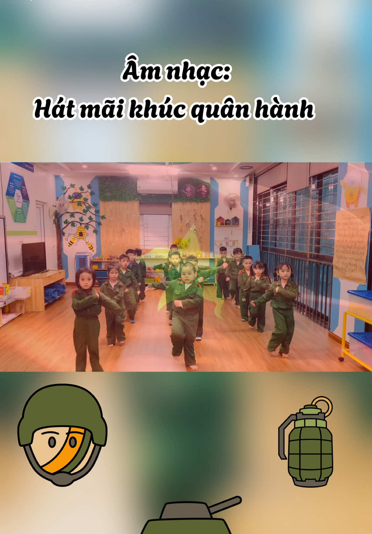 Âm nhạc: Hát mãi khúc quân hành#olympus #preschoolactivities #xuhyongtiktok #ngoitruonghanhphuc 