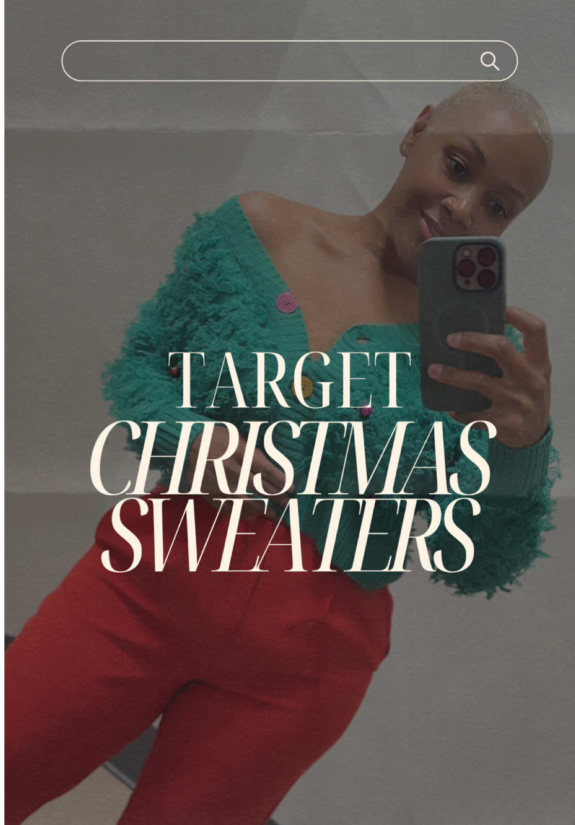 If you’re scrambling for a last-minute Christmas sweater, Target’s got you covered with last-minute options! Swipe to see a few of my favs! 🎄🎅🏾 Click the link in this caption to shop my LTK 