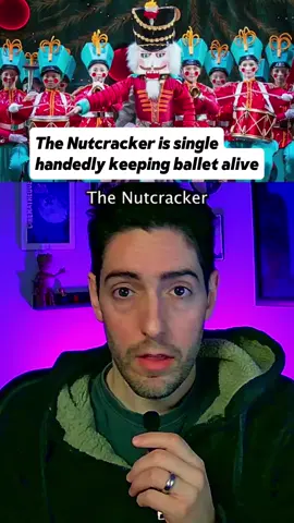 The Nutcracker is basically propping up the entire ballet industry in the United States (Sources: DanceMagazine.com, Dance USA survey) #thenutcracker #nutcracker #ballet #dance #christmas #christmastraditions #theater 