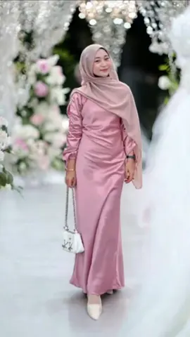 DRESS DARLA WANITA LENGAN SERUT - DRESS KONDANGAN BRIDESMAID #dress #dresskondangan #weddingdress #dresscantik #trending #casual #viral 
