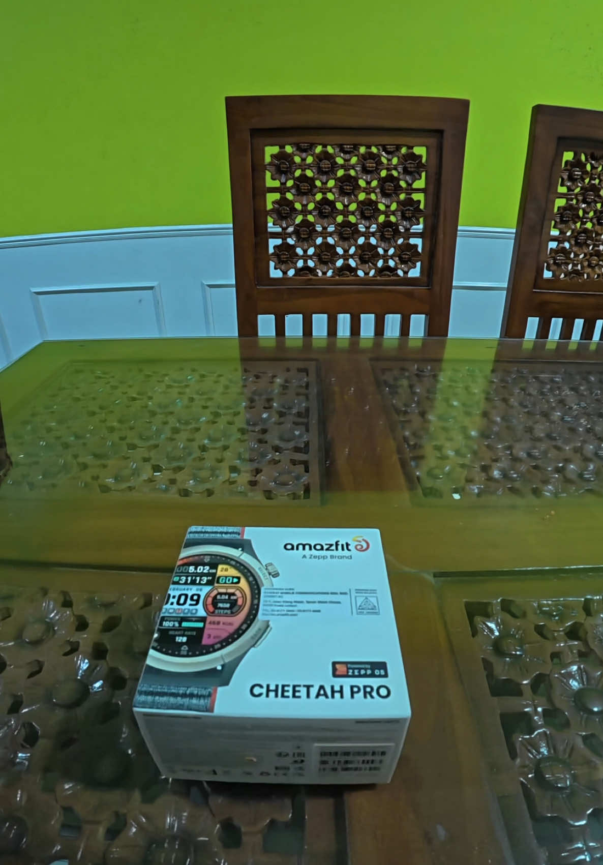 Alhamdulillah unboxing Amazfit Cheetah Pro 47MM. Penangan 12/12. Upgrade dan replacement untuk Amazfit Bip U Pro yang dah heavy damage last year. Masih kekal line-up GARMIN X AMAZFIT. InshaAllah boleh survey COROS pulak next time. #fyp #amazfit #smartwatch #amazficheetahpro #zeppbrand #unboxing #dualbandgps #offlinemaps #breakinglimits #watchfaces #sport  #advancerunningpartner #wearable