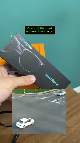 The incident of a woman crashing her car while getting her phone could be avoided if she had Senbono Smart Glasses #smartglasses #tiktokmademebuyit . They let you take calls, listen to music, and have indoor clear and car sunglasses versions. On sale in TikTok Shop. Link's here! #smartglasses #tiktokmademebuyit #Wholesale 