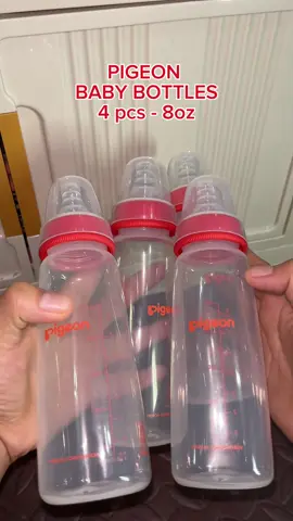 Yes to Pigeon bottles talaga. Mura pa #pigeon #pigeonbottle #babybottle #Slim Neck Bottle #slimneckbottle #slimneck #pigeons 
