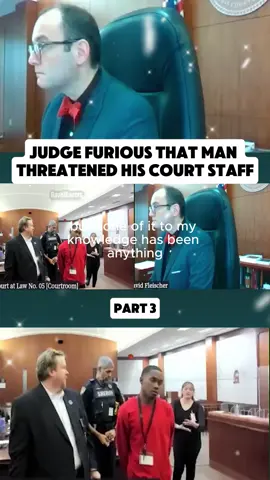 Judge Furious That Man Threatened His Court Staff #court #courtroom #judge #law #lawyer #viralvideo #fyp #trending #usa🇺🇸 #prison #arrest #criminal 