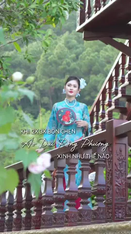 Áo dài lụa rồng phượng các mẹ mặc cũng sang mà các chị mặc cũng dịu lắm cơ 🌸 #aodai #aodaitruyenthong #aodaitet #aodaitet2025 #chupanhaodai #aodailyns #lynsvietnam #aodailyns #outfit 