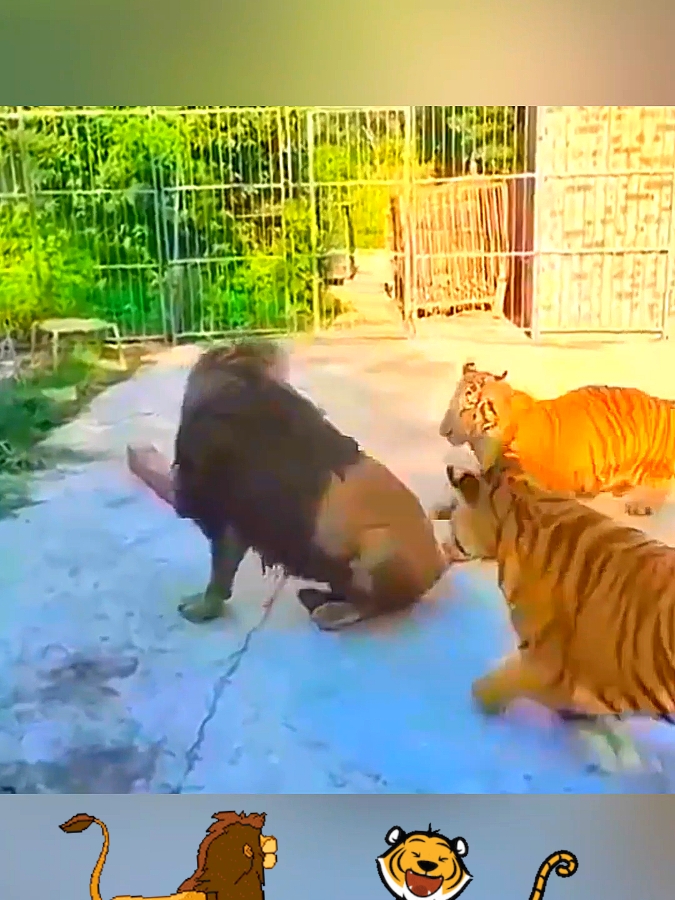 Continuing the debate: Which animal is stronger, Tiger or Lion? #lion #lions #tiger #tigerking #lionking #animals #animalsoftiktok #tiktokanimals #animalworld #animalplanet #animal #animallife #CapCut 