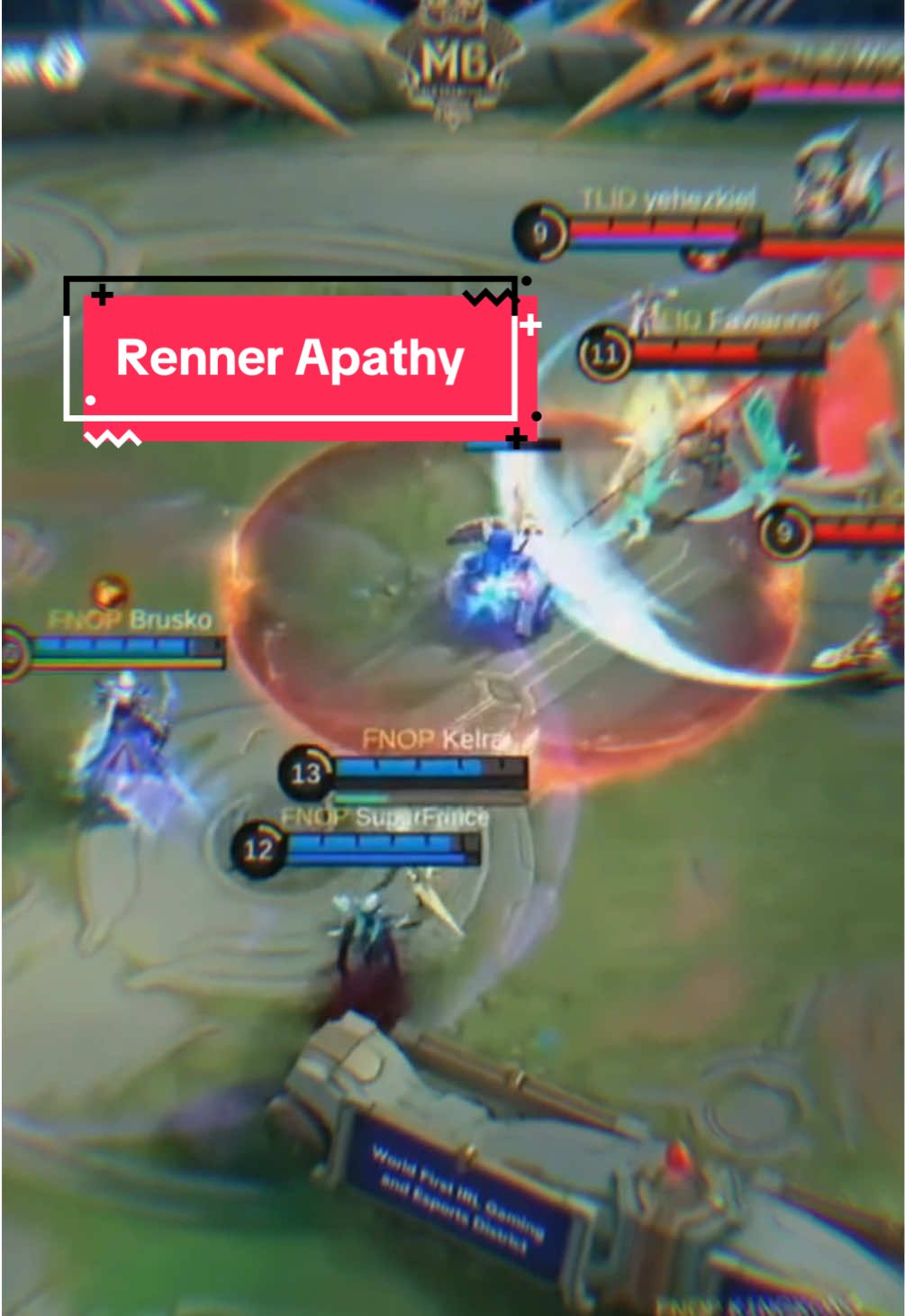 Renner Apathy dari Kelra Sang Finals MVP M6 World Championship.⚡️ #GrandFinalsM6 #KnockoutStageM6 #M6nyalaIndonesia #GreaterThanEver #MLBBM6 #M6 