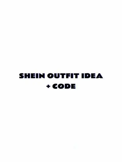 #shein #outfit #outfitideas #y2k #style #sheinhaul #fyp #classy #codesshein @SHEIN 
