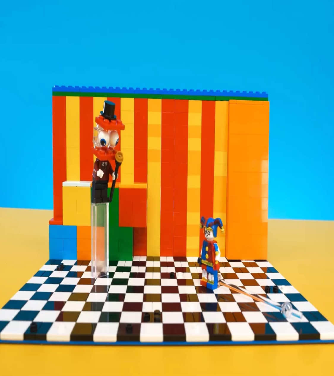 I Built The Amazing Digital Circus… But in LEGO…Part 4 #lego #legos #fun #bricks #legobricks #legotiktok #legostarwars #legocity #legofun #legomoc #legogun #legoset #legomarvel #legonjnjago #legobuild #legobuilding #legocollector #legocreator #legobatman #fyp #foryou #foryoupage #viral #viralvideo 