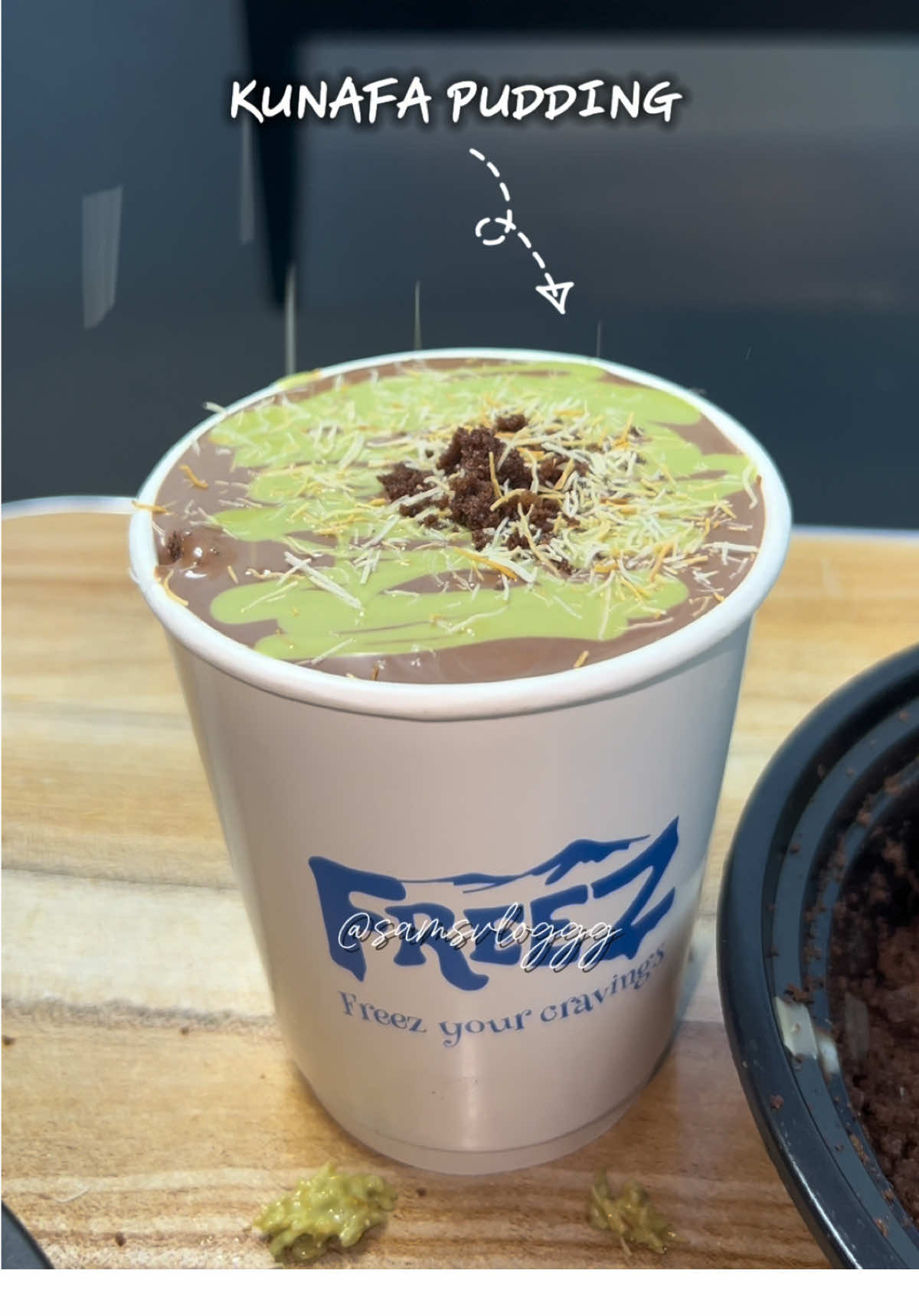 Enjoy FREEZ’s viral Kunafa desserts at Global Village!  @Freez Delight bringing you the perfect blend of tradition and innovation with mouthwatering Kunafa Crepe and irresistible Kunafa Pudding! 🤩 📍Freez, Global Village Dubai🇦🇪 . . . Follow for more Tiktok: samsvlogg Instagram: samsvloggg #freezdubai #freez #kunafa #kunafaviral #dubaichocolate #viralchocolate #pistachio #pistachiochocolate #cheesebomb #blaban #laban #1dirham #giweaway #win #free #entertainment #foodvlog #Foodie #blogger #foodvlogger #cheese #viralvideo #trending #fyp #foryoupage #foryou #mydubai #sharjah #ajman #dubai 