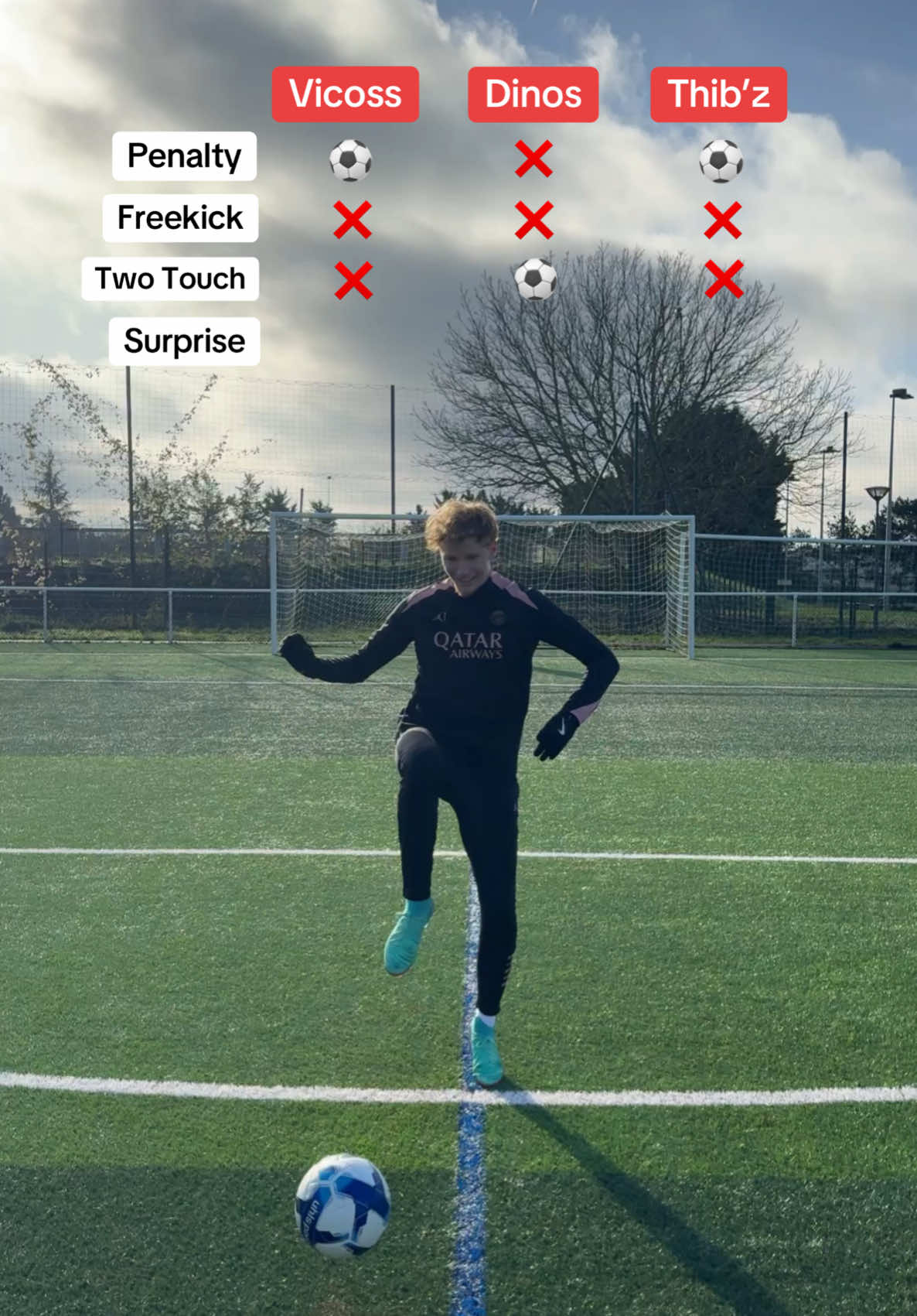 4 shots challenge ft. Dinos🔥 #football #footballchallenge 