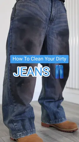 Clean Jeans Every 10 washes #jeans #cleaning #cleaninghacks #pants 