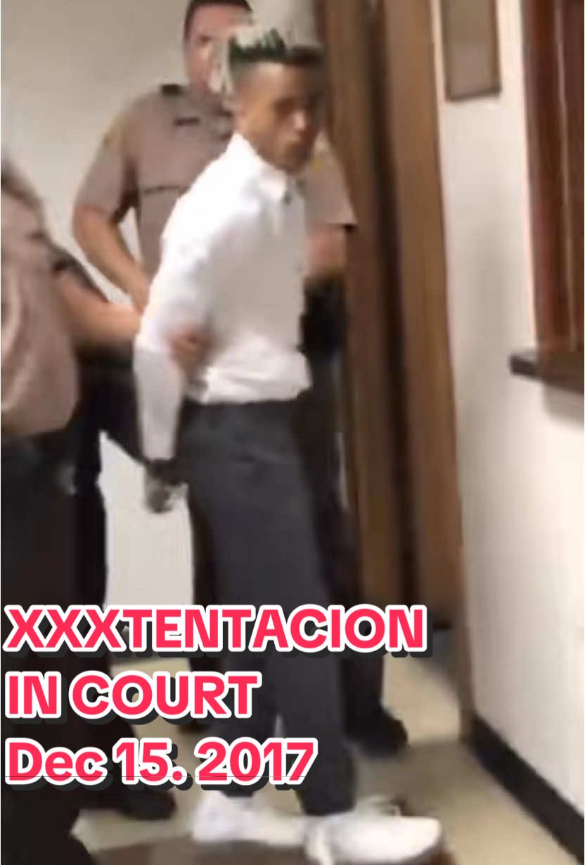 XXXTENTACION in court 7 years ago today | #xxxtentacion #fyp #LLJ #xxxtentacionfan #foryou #legend #jahseh #ripx #onfroy #longlivejahseh #onthisday 