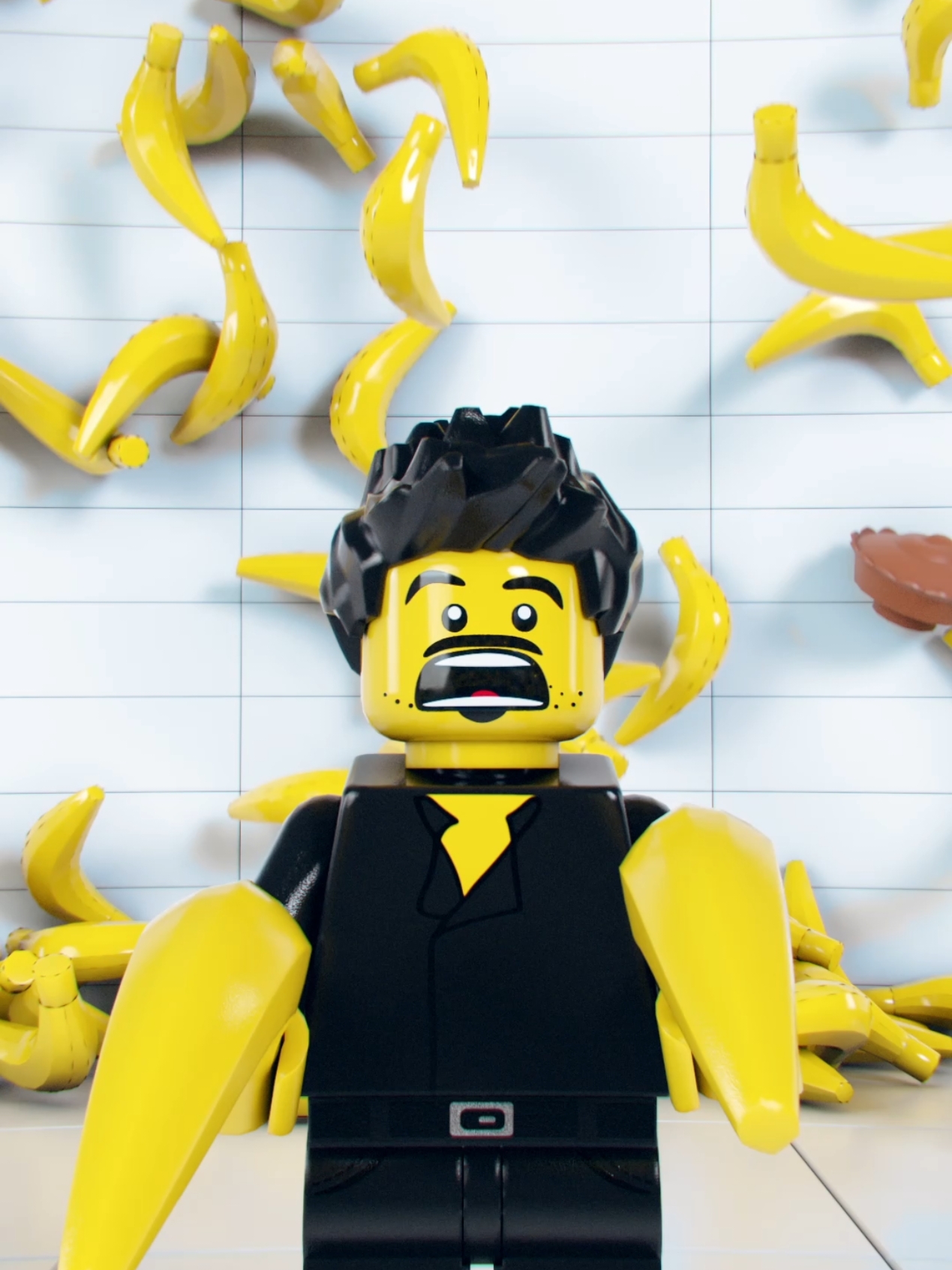Who wants terracotta pie? #systemofadown #lego #animation #legoanimation #blender3d 