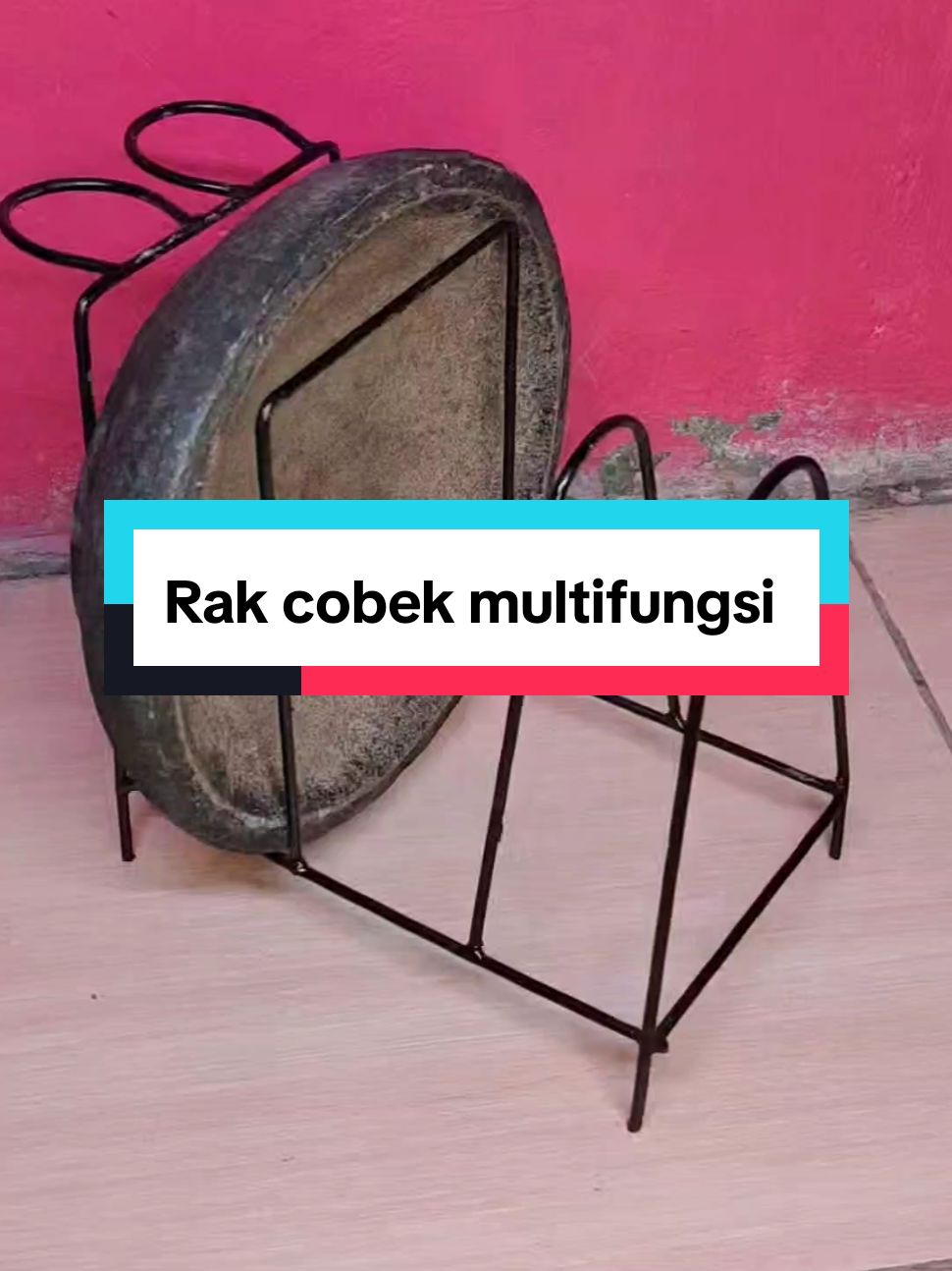 Rak cobek minimalis,rak cobek multifungsi,rak cobek ulekan dan talenan,tempat menyimpan cobek #rakcobek#rakcobekmurah#rak#rakbesi#tempatcobek#cobek 