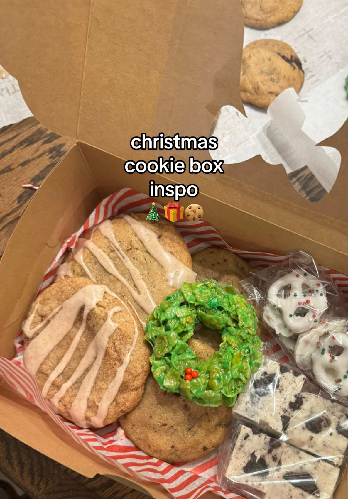 made cookie boxes for my hubbys  team at work and they turned out so cute!!! #christmascookies #bakingtiktok #cookiebox #cookieboxes #diygift #homemade #christmas