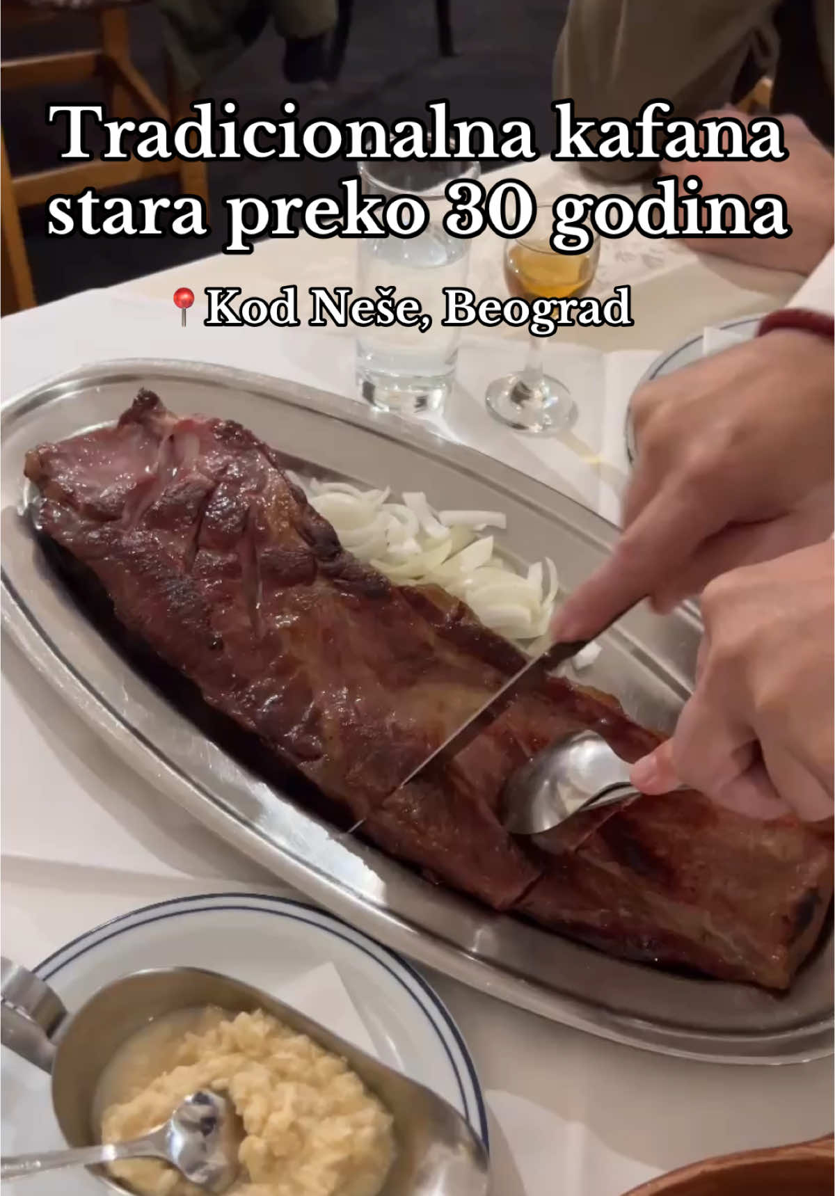 Poseta tradicionalnoj porodičnoj kafani 'Kod Neše' staroj preko 30 godina! #beogradtiktok #belgrade  #Белград #balkanfyp #srbija   #hrana  #belgradefood #beogradrestorani #domacahrana