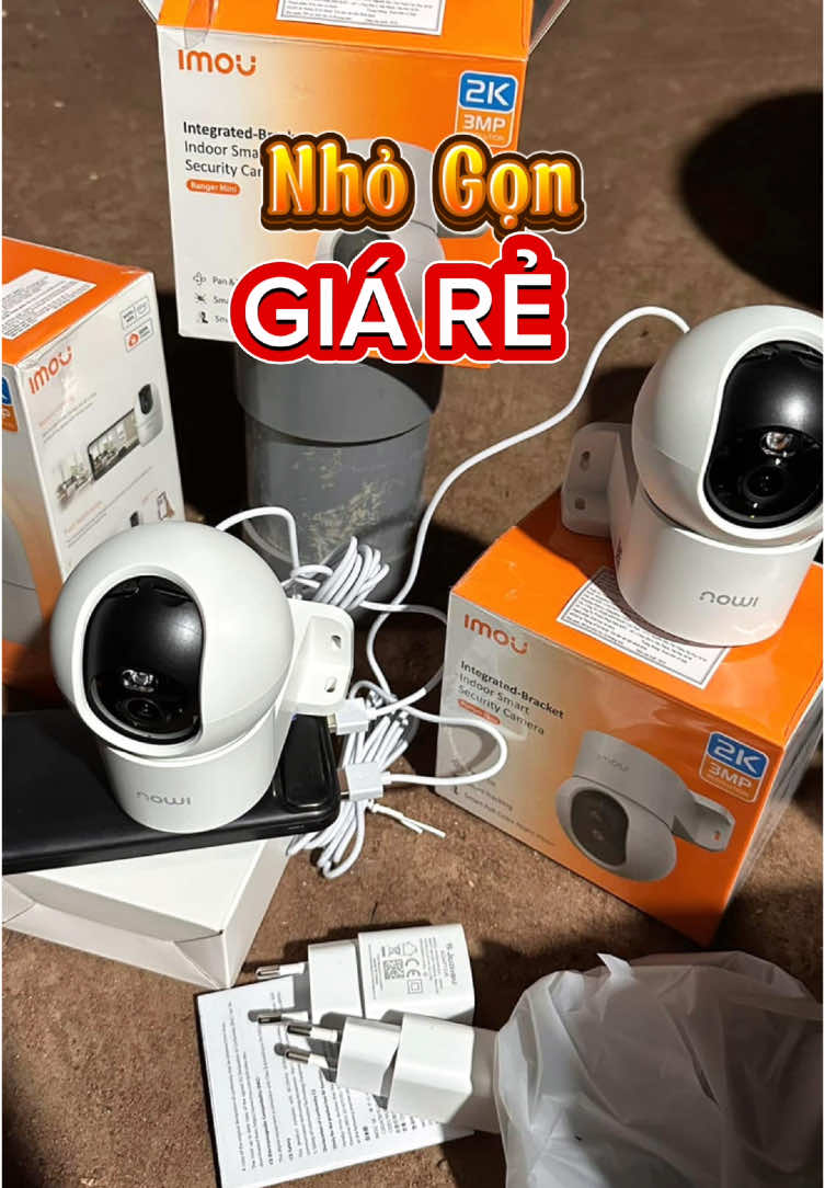 Camera Imou Ranger MINI giá rẻ mà có đầy đủ tính năng thông minh,hình ảnh nét #ongchubiettuot #camerawifi #giadungtienich #cameraanninh #cameraimou #imouvietnam 