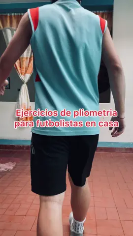 Ejercicios de pliometria para futbolistas en casa. (No suelo hacer este tipo de contenido pero muchas personas me han preguntado por mi rutina de entrenamiento entonces por aca se las comparto)#futbol⚽️ #parati #foryour #ejerciciosencasa #footballtiktok #futbolistas #preparacionfisica #pliometria #futsal #rendimiento #entrenamiento #entrenamientoencasa 