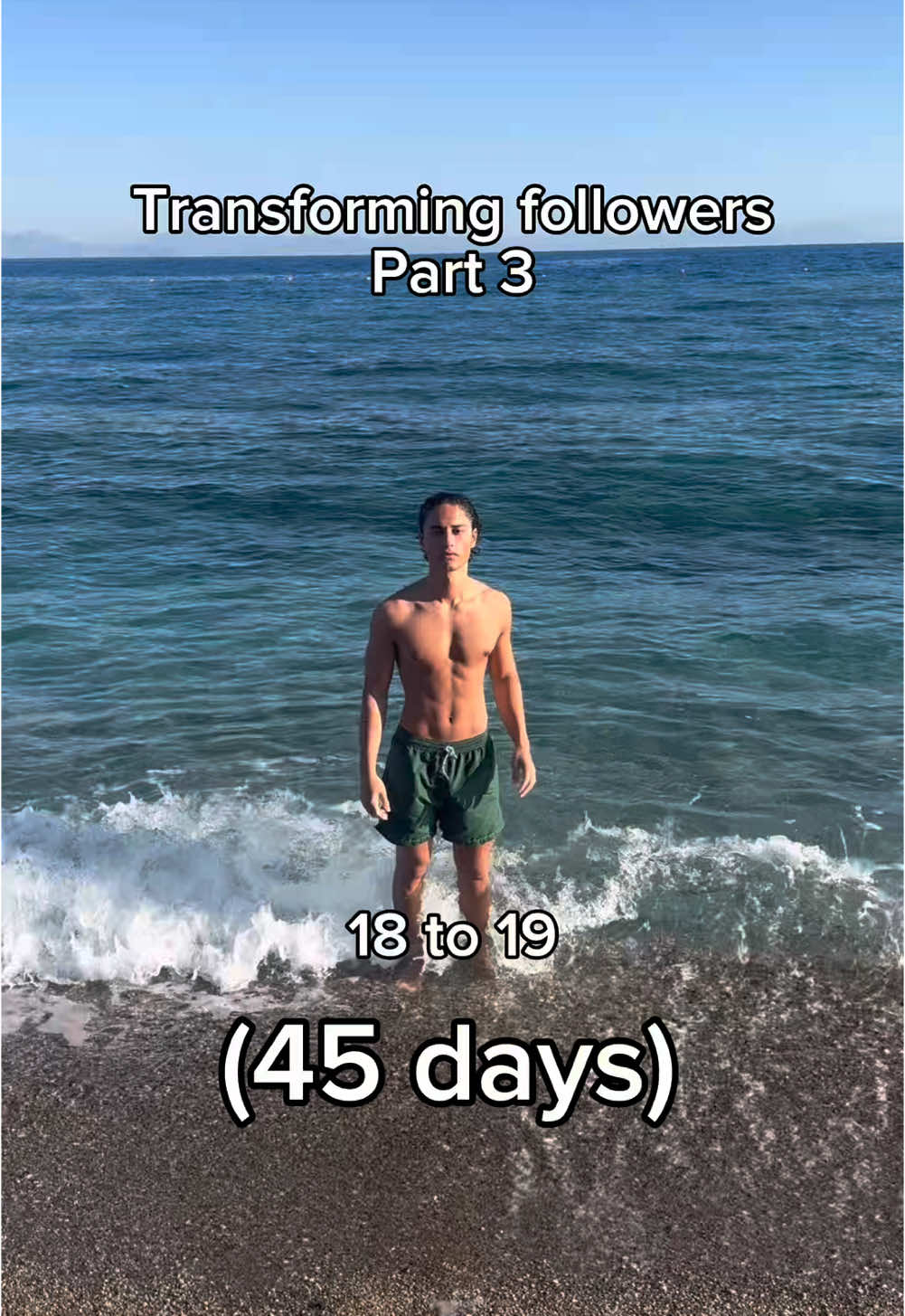 45 day client transformation🫡 #GlowUp #transformation #looksmax  @Cal AI 