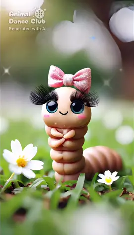 Cute worm dancing happily! 🪱 @Animal Dance Club  #worm #minhoca #forkids #funny #kidsoftiktok #kidssong #fyppp #animaldance #pfy #cute #pfypシ #viralvideo #dancer 
