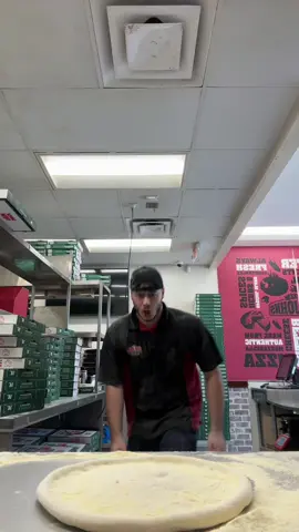 Dough Does get sticky 🍕🍕🍕🍕