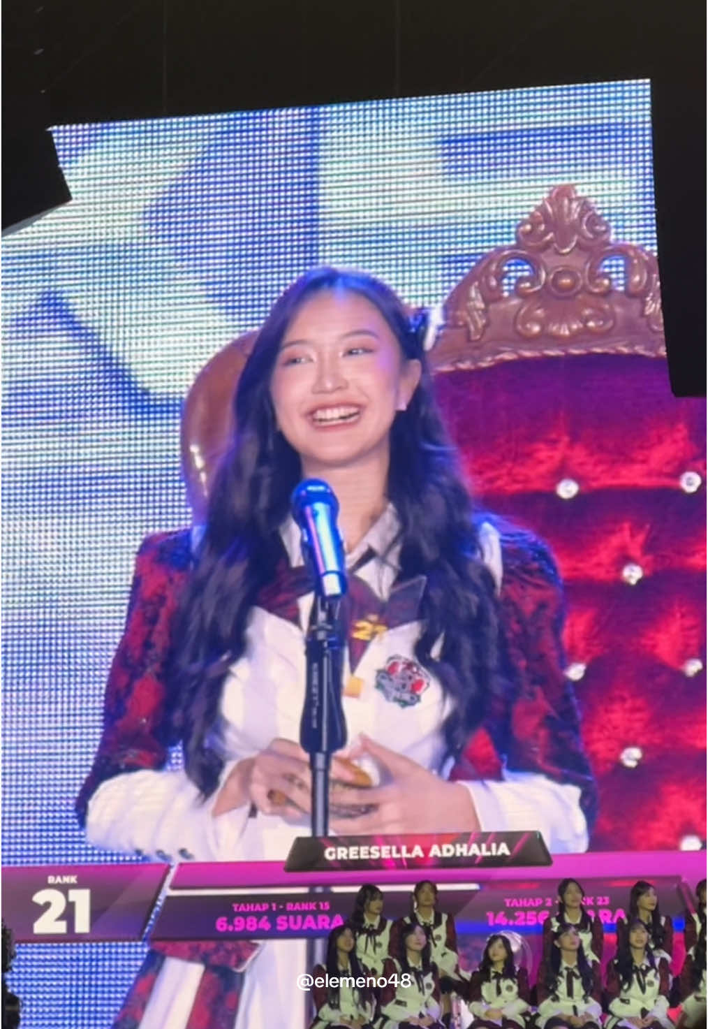 Selamaatt icell @Greesella Adhalia  Sousenkyo 2024 Jakarta, 15.12.24 #JKT48 #JKT48NewEra #JKT48Sousenkyo2024 