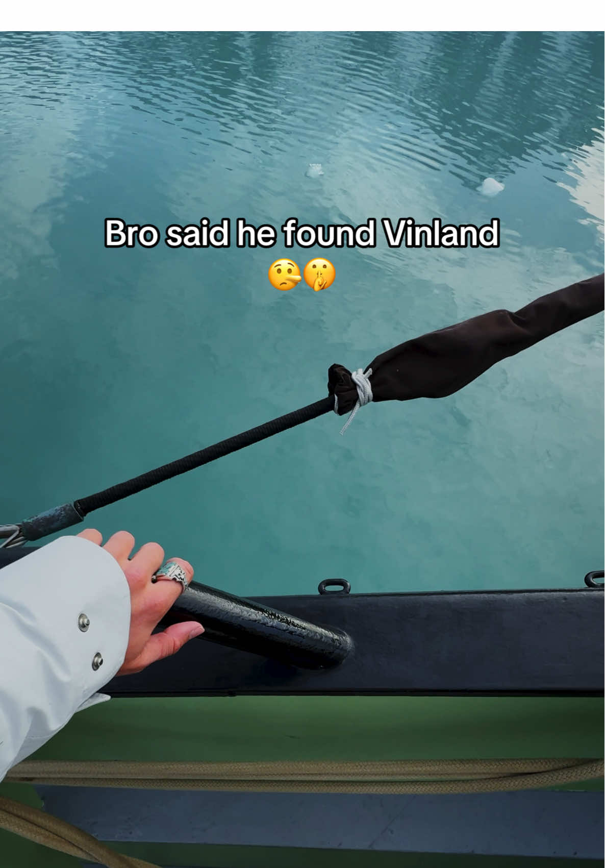 Bro … that’s not Vinland, that’s Polar bear‘s backyard 🤯🐻‍❄️ | 📍Svalbard 🇳🇴 ➡️ if you want join a private adventure on a wooden sailing ship like this, in summer 2025 hit me a dm (here or on IG) ⚓️ | 📷 more wonderful places @giuliogroebert  | #svalbard #travel #view #nature #naturelovers #beautifulview #boat #travelinspiration #glacier #sailing  #ice