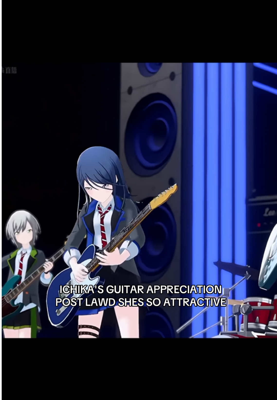ichika awesome cool guitar solo WHEN 😭💧🔥 LOOK AT MY GIRL GO!!!! #ichikahoshino #hoshinoichika #leoneed #pjsk #projectsekai #shihohinomori #honamimochizuki #sakitenma 