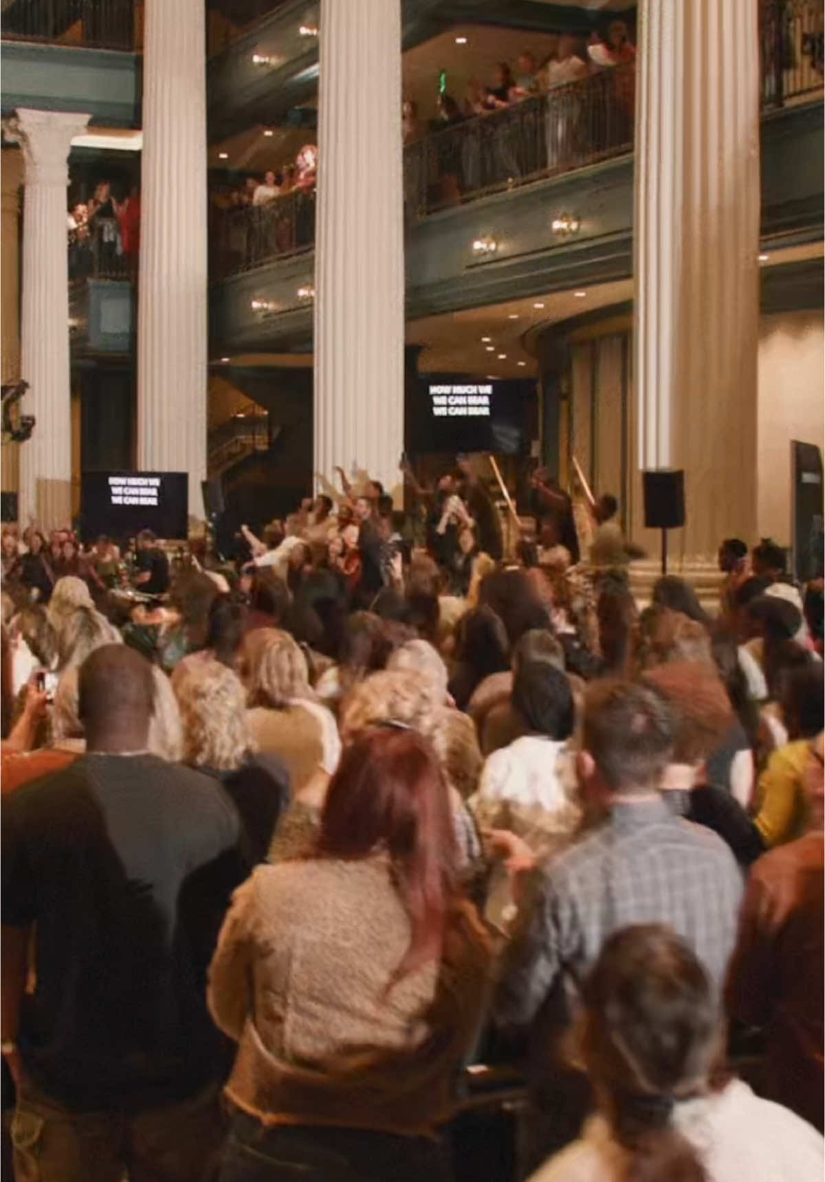 Today we are grateful that Jesus knows how much we can bear!  #faith #howmuchwecanbear #choir #gospel #nashville #singing  #christiantiktok 