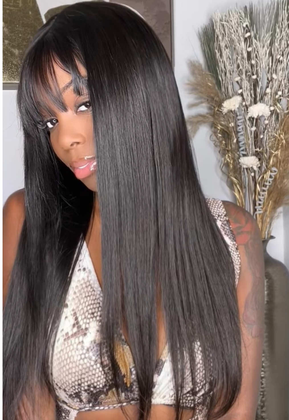 Hair from @ISEEHAIRAmazon  😍💓(link in bio) #bang #bangs #wig #gluelesswig #isee #iseehairbeauty #amazon #tiktokshop #fy #iseehairamazon 