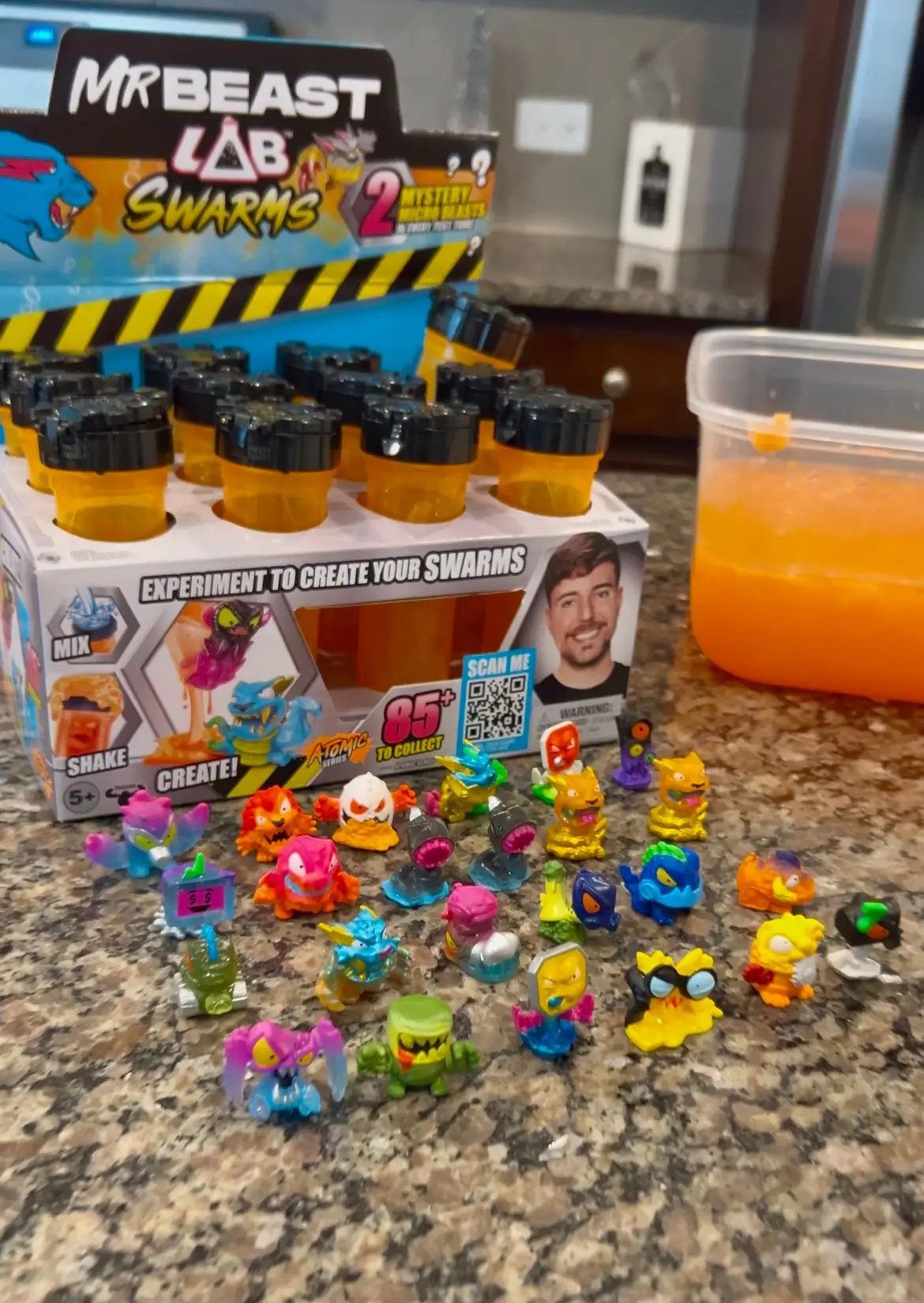 We finally found it!! We found series 2 of the Mr Beast Lab Swarms at our newest Target! My son was soooo excited🎉 @MooseToys @MrBeast @MrBeast Lab  #mrbeast #mrbeastlabswarms #mrbeastlab #miniatures #toyunboxing #cooltoys #asmrtoys #fyp #autism 