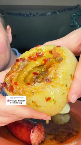 Replying to @br1tt_marie02_ #onion #boil #softboiledegg #sausage #viral #trend #dinner #yummy #onionlover #obsessed #Foodie #foodietiktok #mukbang #foryoupage 