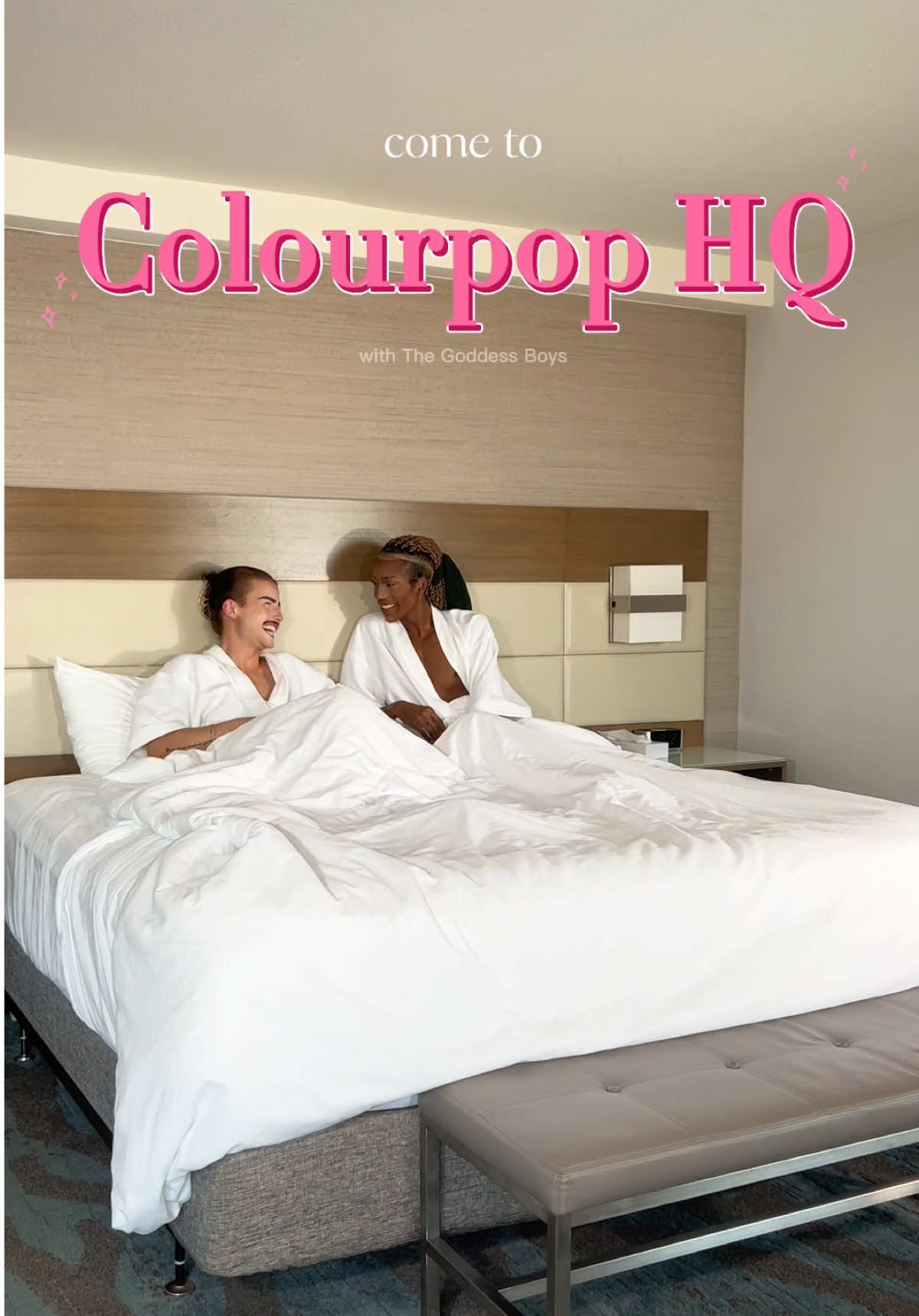 GRWM to visit @ColourPop Cosmetics HQ!!! We love yall!!! 🥰💖🫶🏻🫶🏿 #grwm #cute #Vlog #cppartner #makeup #fashion #Lifestyle 