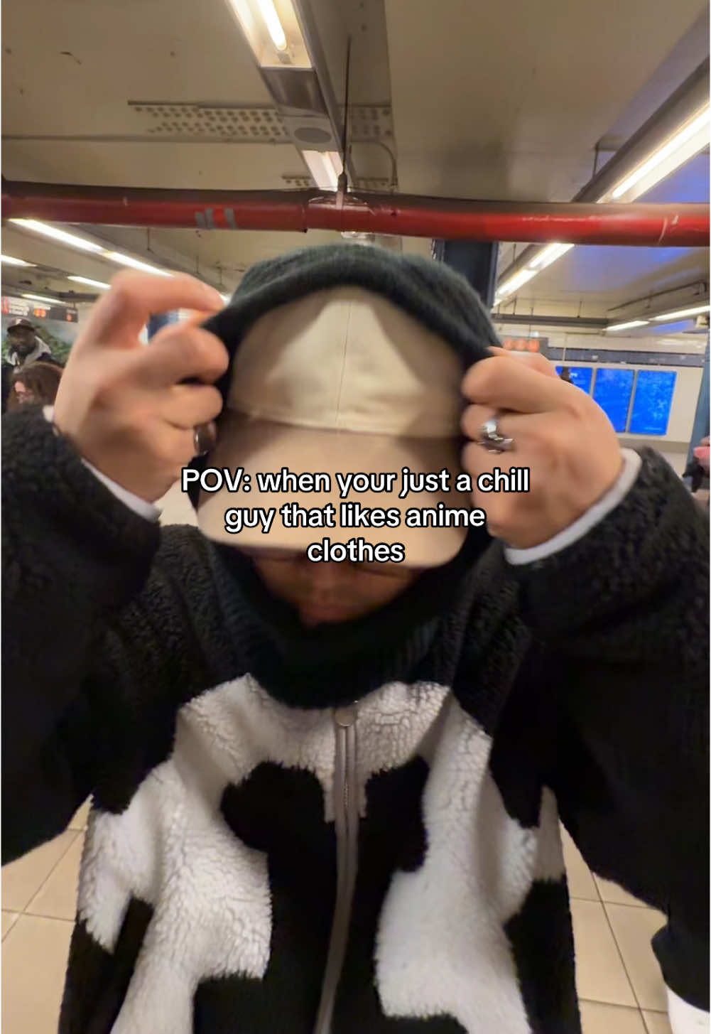 Paw paw fleece #onepiece king kuma #streetwear #animeclothing #anime #chillguy 