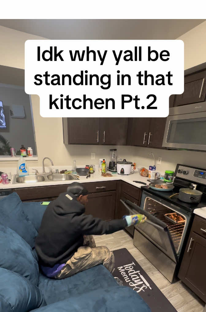 Why stand when you can chef in comfort? Cooking hits different from the kitchen sofa—y’all missing out! 🛋️🍳 #KitchenSofaVibes #ChefInComfort #WhyYallStanding #CookingLifeHack #CozyCooking #LazyGenius #HomeChefChronicles #ViralKitchen 🚨While we here drop instagram tags 🏷️below 🚨⬇️  Insta: livingwithdiscipline