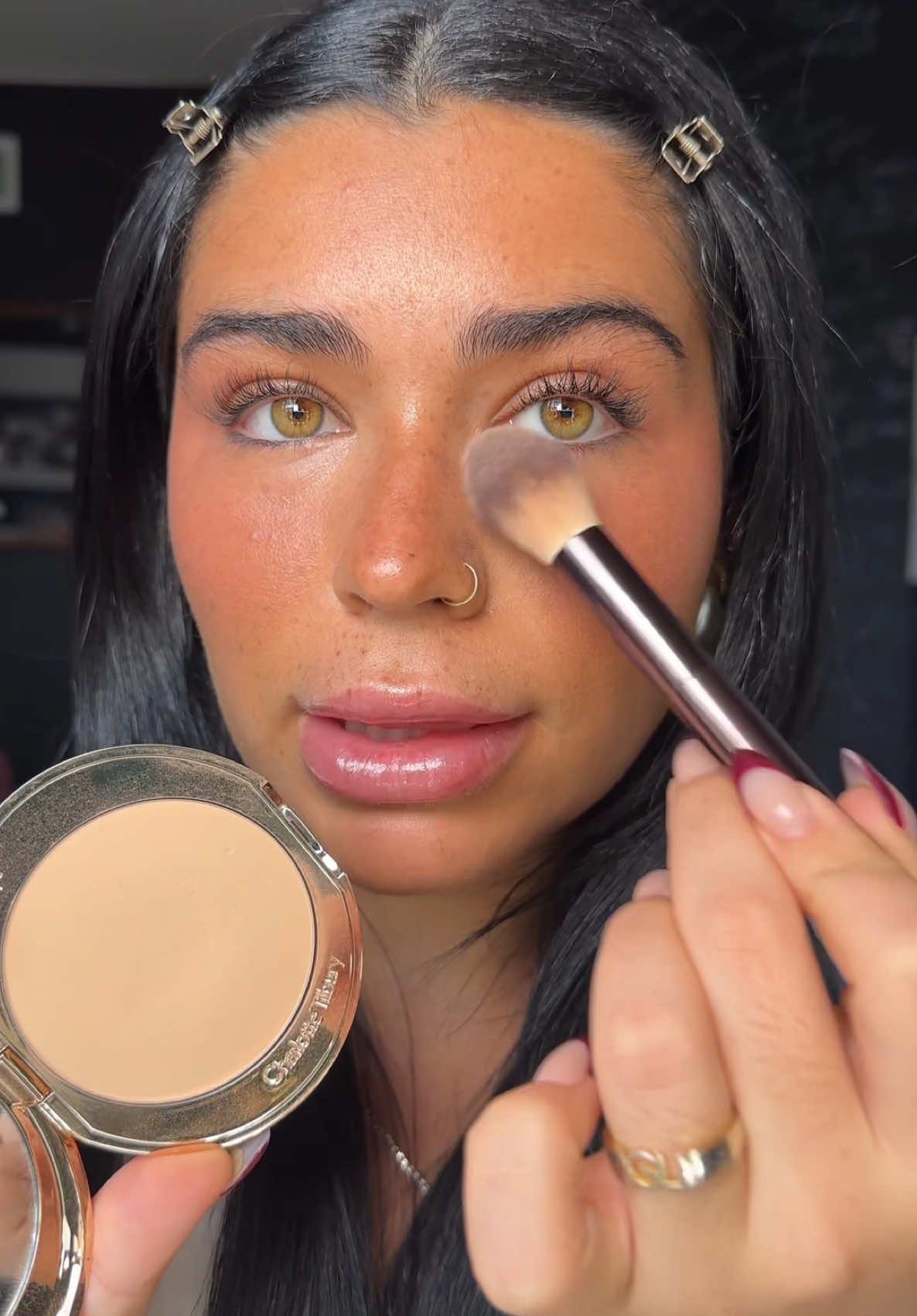 Simple makeup sunday 👄👏 @Tower 28 Beauty @Kosas @Saie @Charlotte Tilbury @Glossier @rhode skin @YSL Beauty  #simplemakeup #makeuptutorial #MakeupRoutine 