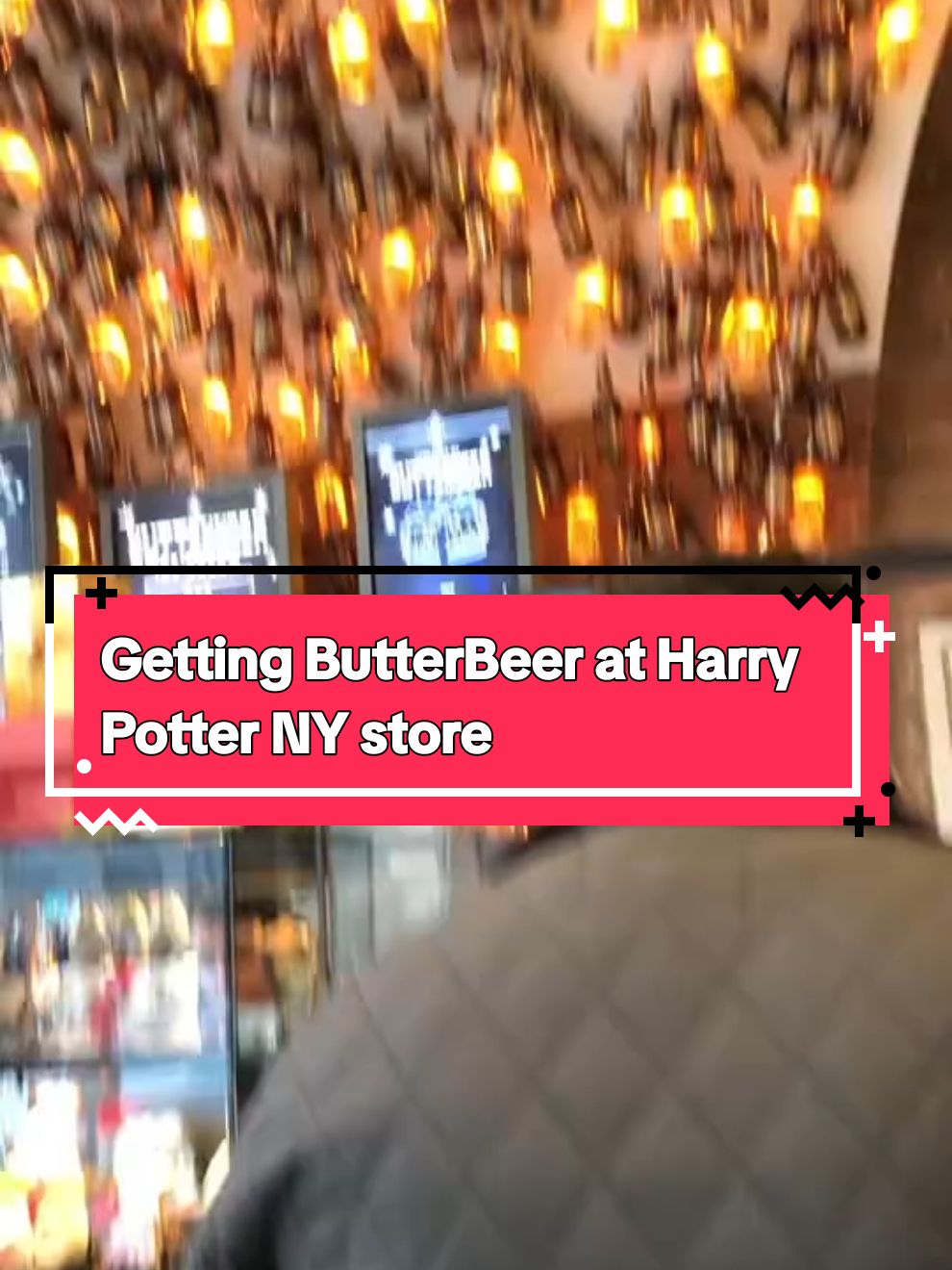 getting ButterBeer at Harry Potter store in NYC  #harrypottertiktok #harrypotteredit #harrypotter #harrypotterstore #nyc #christmasnyc #butterbeer #comewithme #harrypotterny 